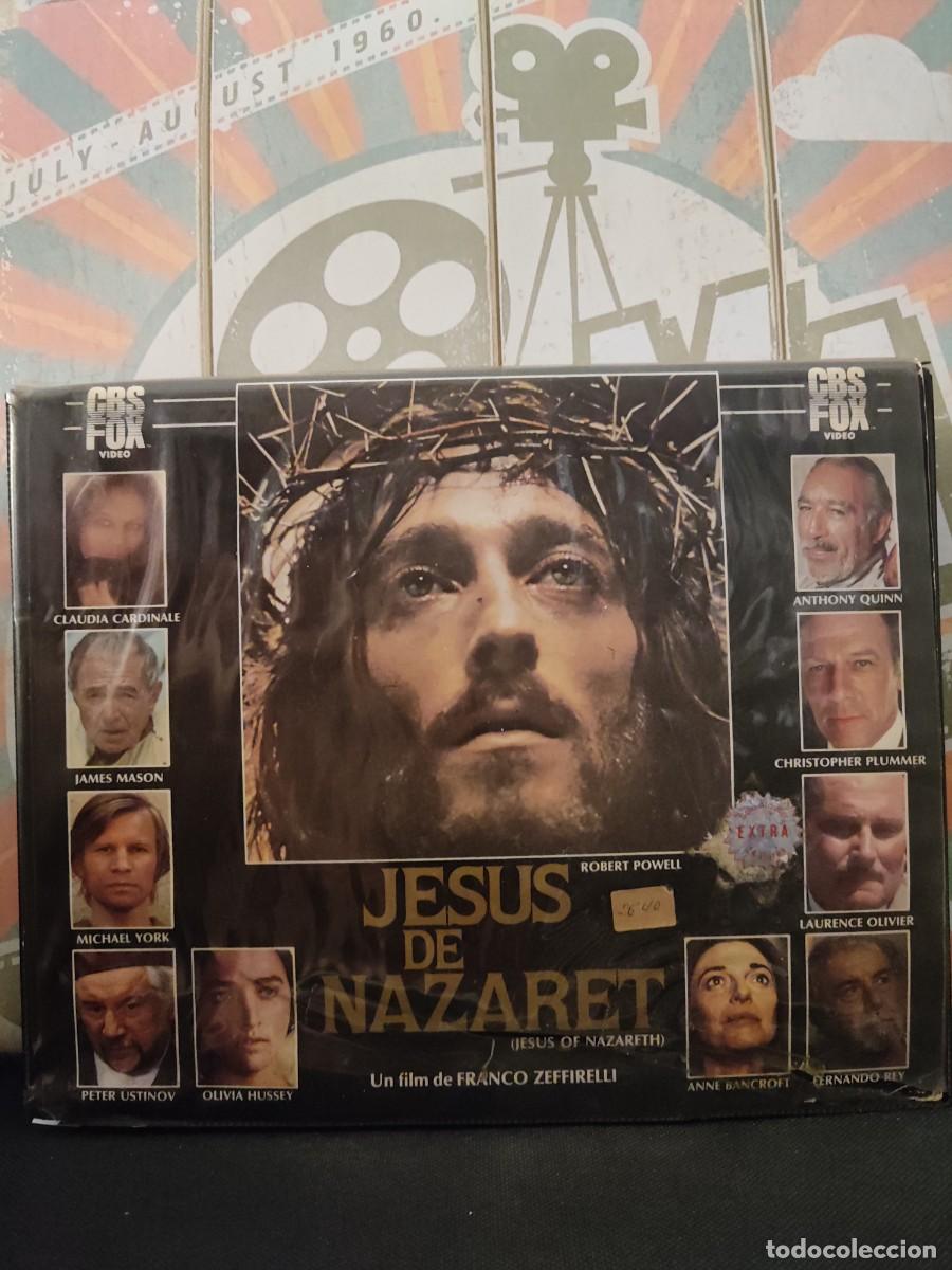 Cine: Beta CG Jes&uacute;s de Nazaret - Claudia Cardinale, Anthony Quinn (Dos cintas)