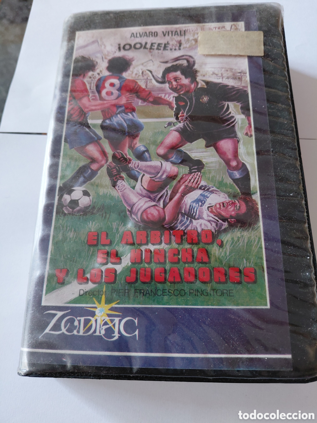 Cine: Pelicula el arbitro el hincha y los jugadores en sistema beta