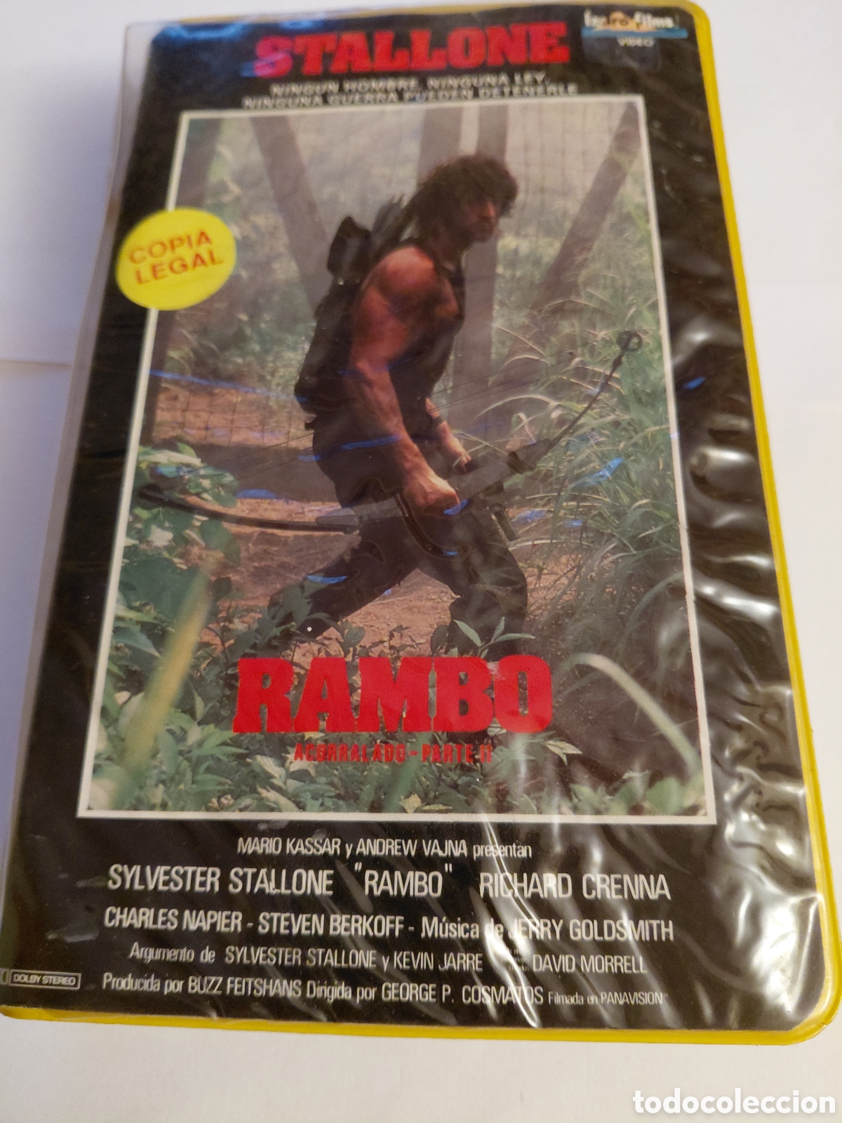 Cine: Cinta beta dificil de conseguir 1 edicion rambo