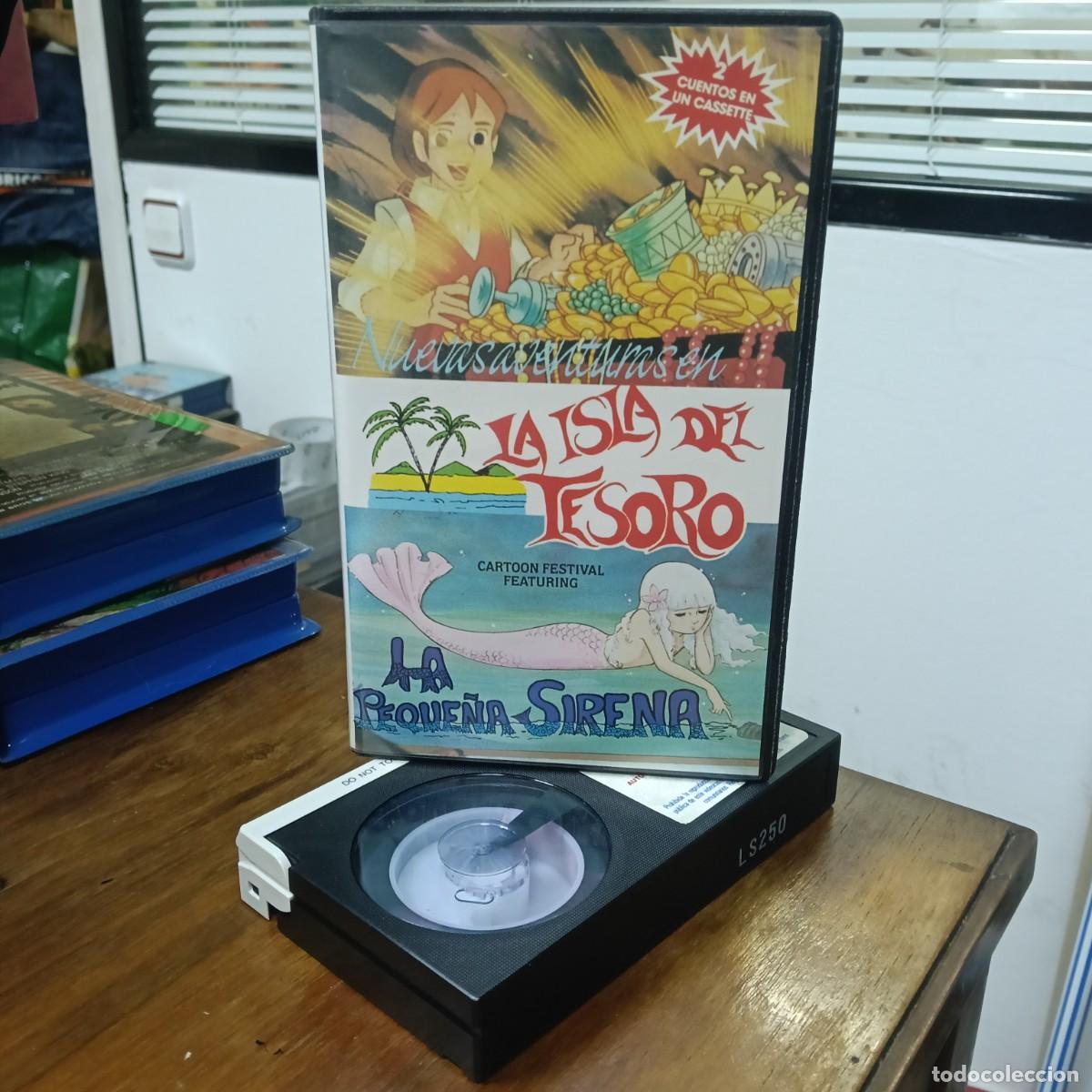 Cine: LA ISLA DEL TESORO Y LA PEQUE&Ntilde;A SIRENA - IVS ANIMACION1986