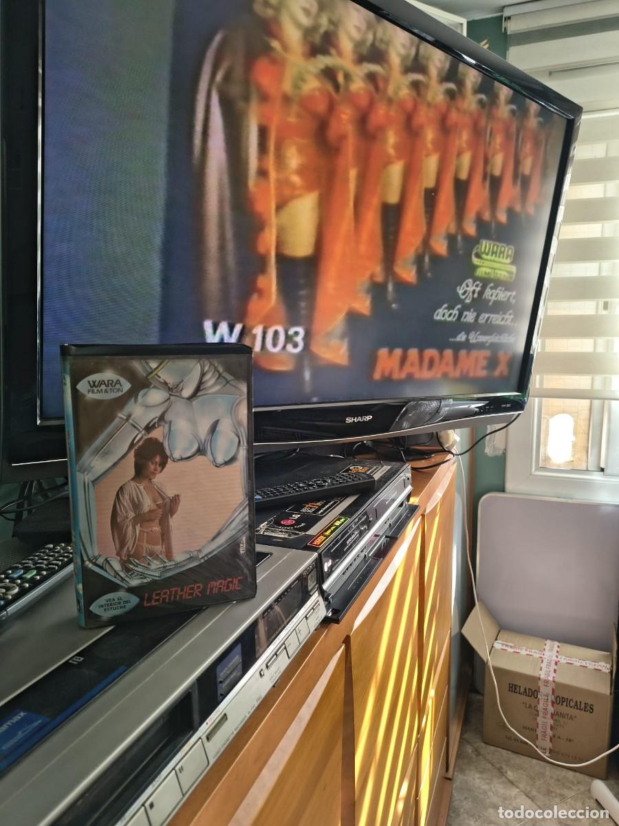 Cine: Pel&iacute;cula BETAMAX Leather Magic - Wara Film & Ton / Trading Union - Cine X Vintage Beta