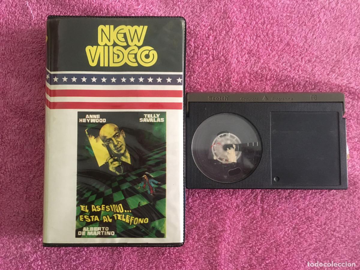 Cine: EL ASESINO EST&Aacute; AL TEL&Eacute;FONO (1972) BETA PIRATA NEW VIDEO GIALLO TELLY SAVALAS ANNE HEYWOOD