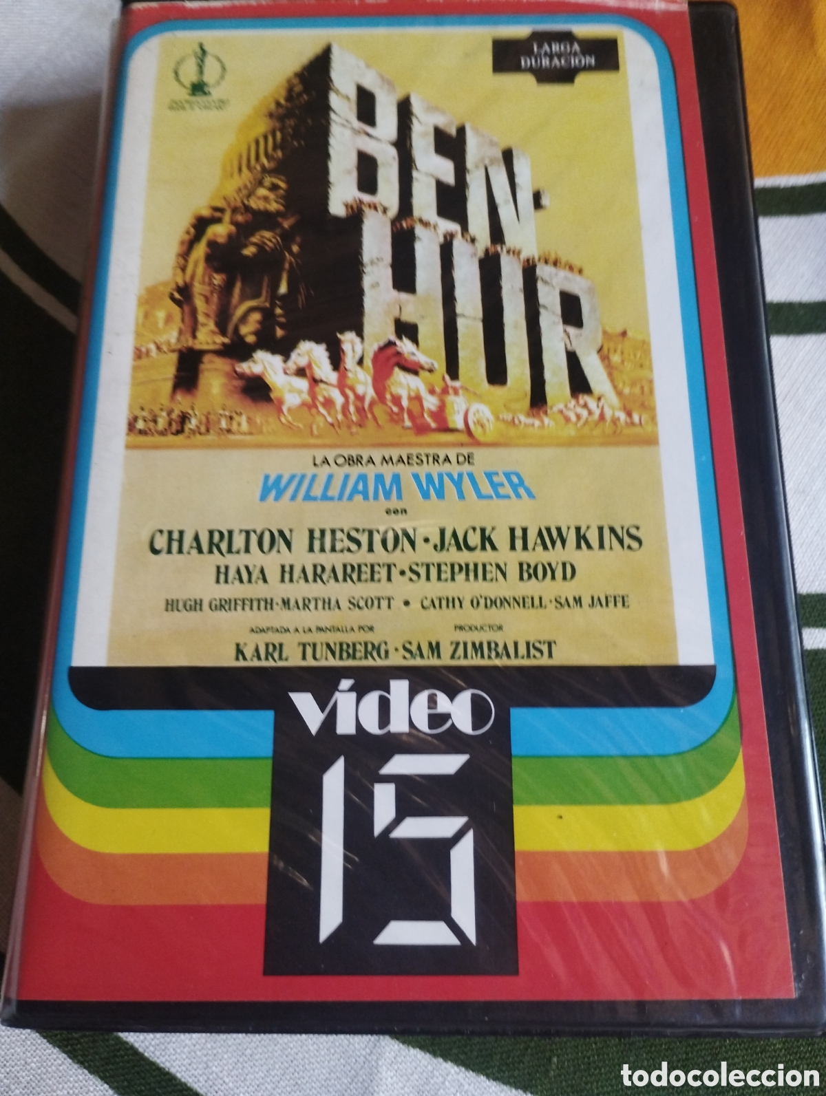 Cine: Ben-Hur larga duraci&oacute;n v&iacute;deo 15 s/a Barcelona sistema Betamax