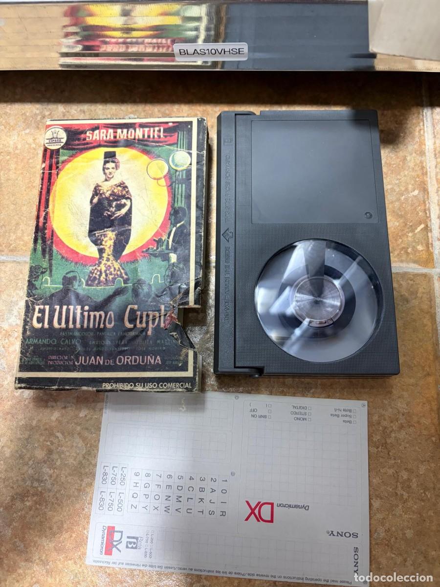 Cine: BLAS10VHSE &mdash; Juan de Ordu&ntilde;a &mdash; El &uacute;ltimo cupl&eacute; &mdash; Video Colecci&oacute;n &mdash; beta