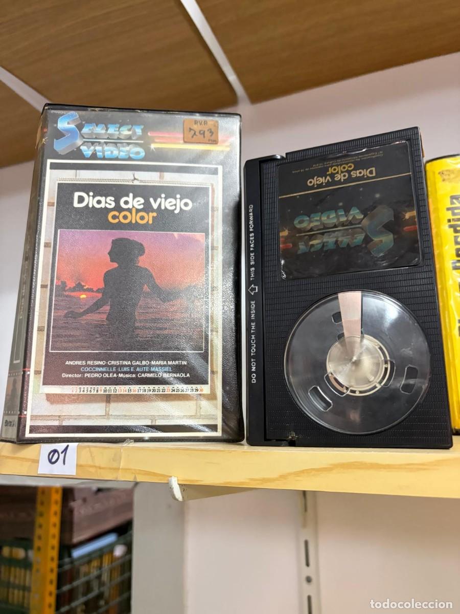 Cine: 01 D&Iacute;AS DE VIEJO COLOR - PEDRO OLEA, CRISTINA GALBO, ANDRES RESINO, COCCINELLE, MASSIEL, AUTE - BETA