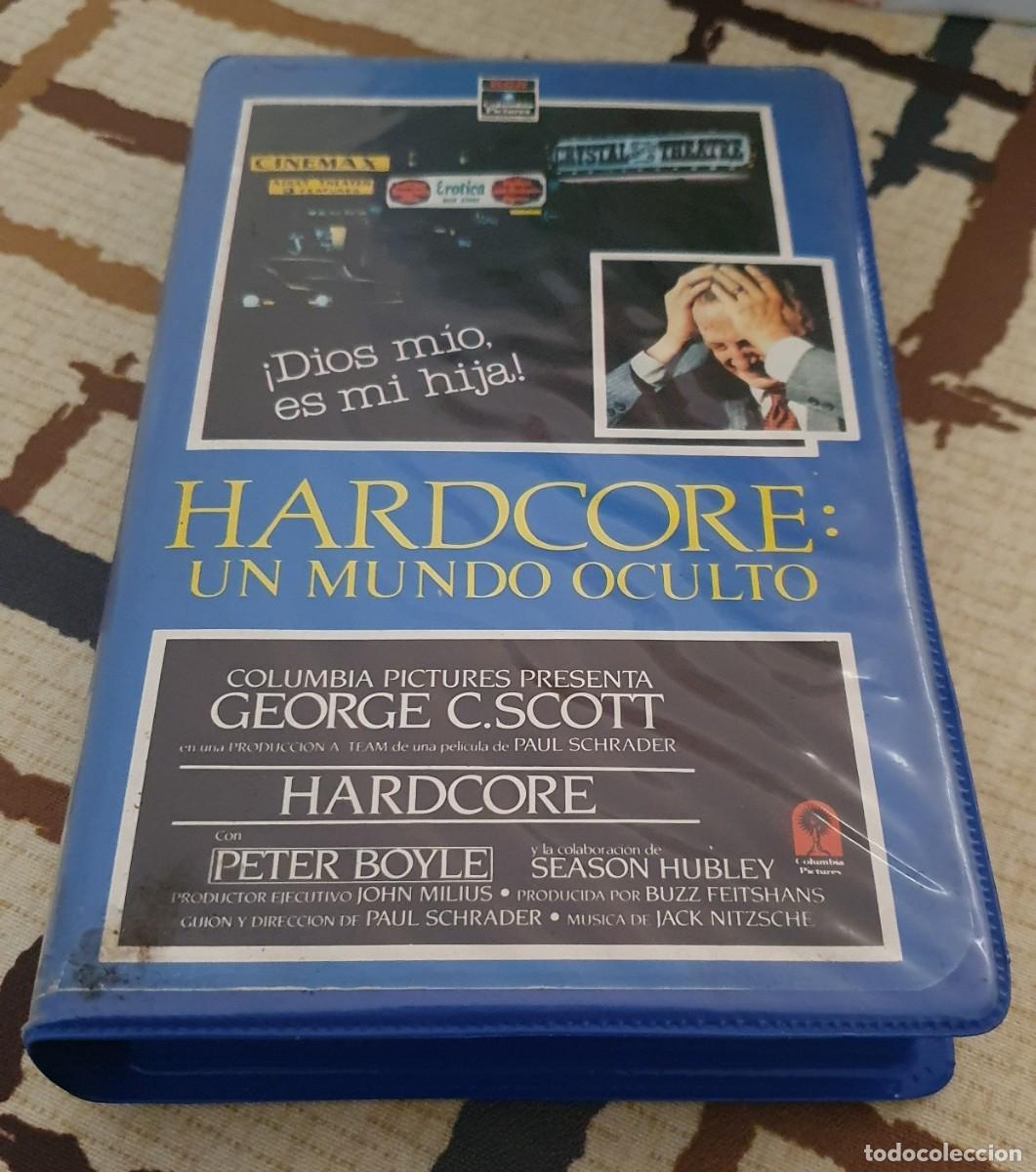 Cine: Pel&iacute;cula Bet Hardcore, un mundo oculto. George C. Scott, Paul Schrader. RCA Columbia 1984 videoclub