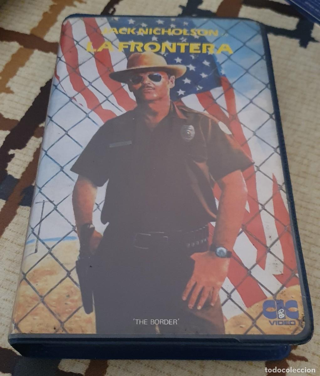 Cine: Pel&iacute;cula Beta La Frontera. Jack Nicholson. RCA Columbia 1984 videoclub.
