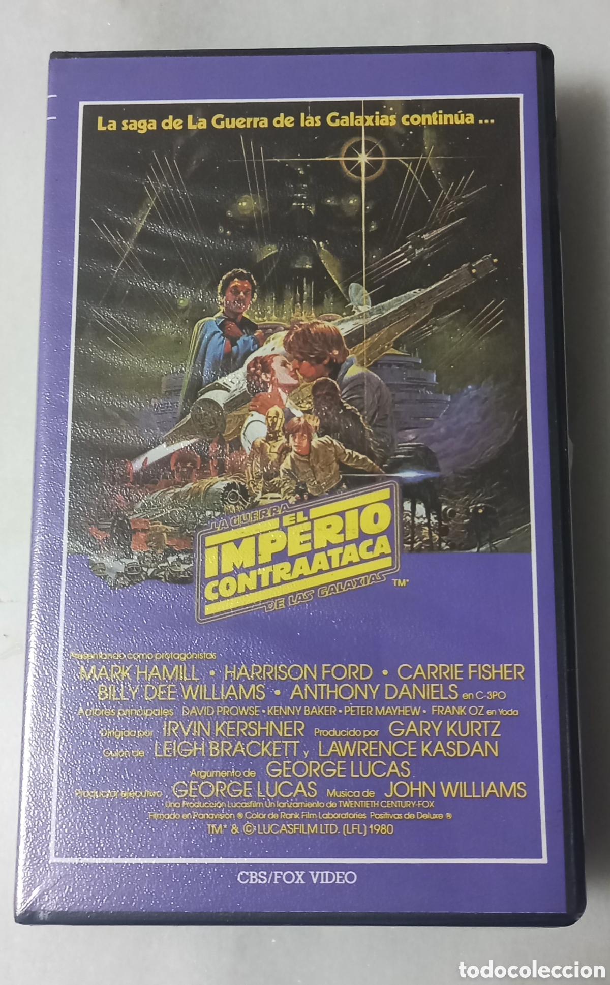 Cine: Guerra de las galaxias. Star wars. El imperio contraataca .sin abrir