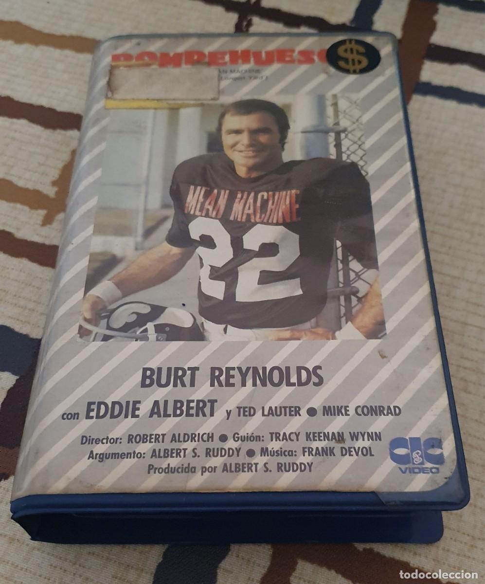 Cine: Pel&iacute;cula Beta Rompehuesos. Burt Reynolds. CIC Video 1986 videoclub.