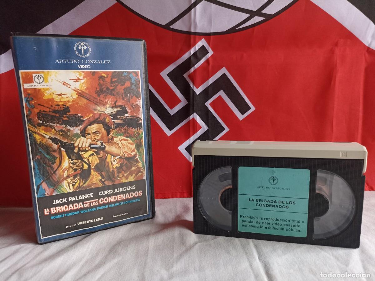 Cine: La brigada de los condenados, pel&iacute;cula Beta (III Reich Hitler- Nazi- Alemania) WWII de 1986