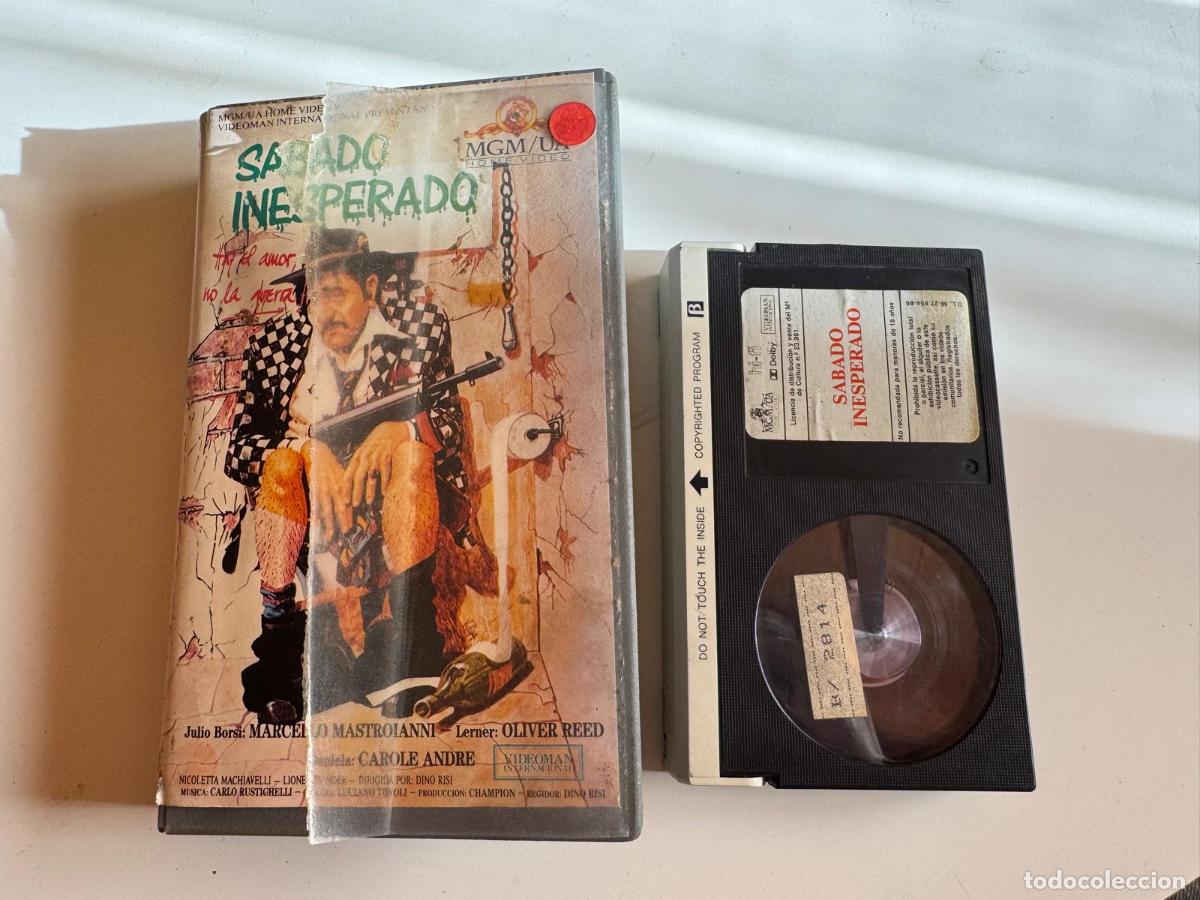 Cine: PELICULA BETA SABADO INESPERADO A&Ntilde;O 1986