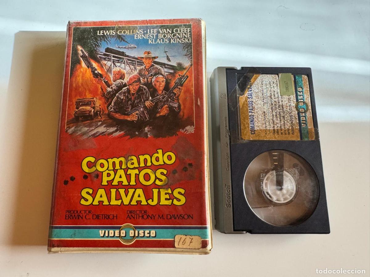 Cine: PELICULA BETA COMANDO PATOS SALVAJES A&Ntilde;O 1985