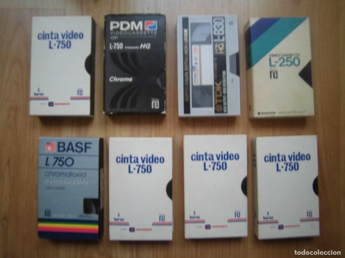 Cine: LOTE OCHO CINTAS V&Iacute;DEO BETA GRABADAS PEL&Iacute;CULAS