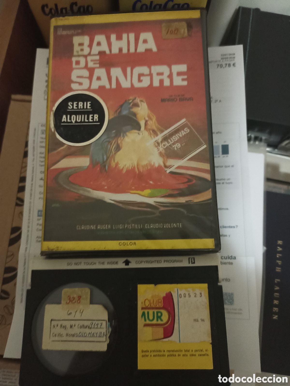 Cine: BETA-BAH&Iacute;A DE SANGRE. EXCLUSIVAS 79. MARIO BAVA.