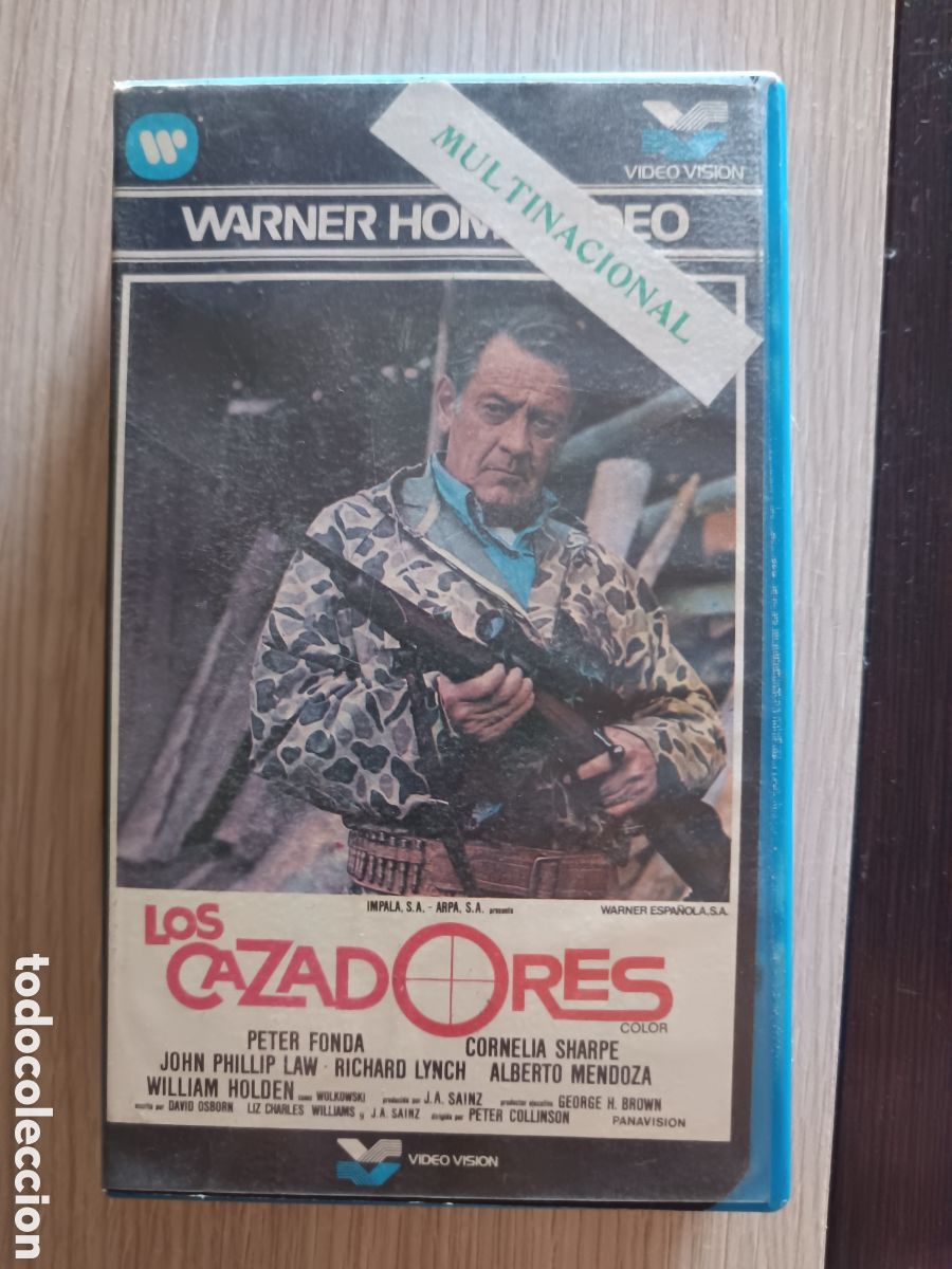 Cine: PEL&Iacute;CULA BETA LOS CAZADORES 1974 WILLIAM HOLDEN