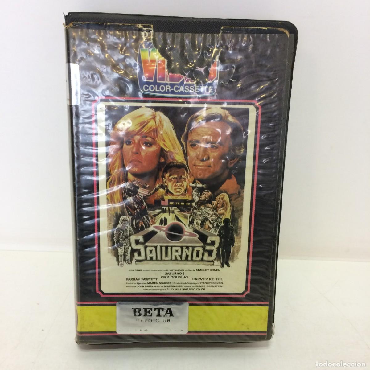 Cine: Beta Betamax - Saturno 3 - Farrah Fawcett, Kirk Douglas, Harvey Keitel - Dirigida por Stanley Donen