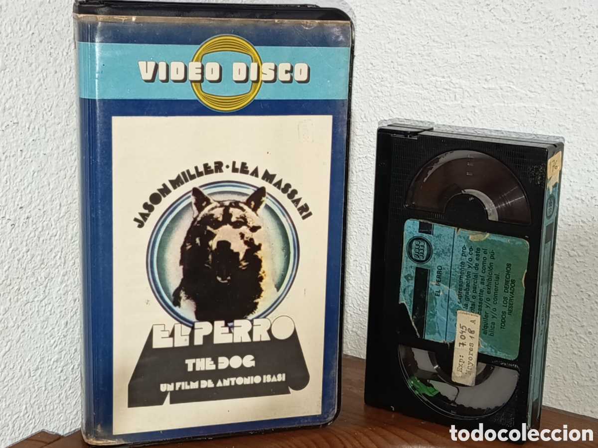 Cine: El perro the dog. Antonio Isasi. Pel&iacute;cula Betamax