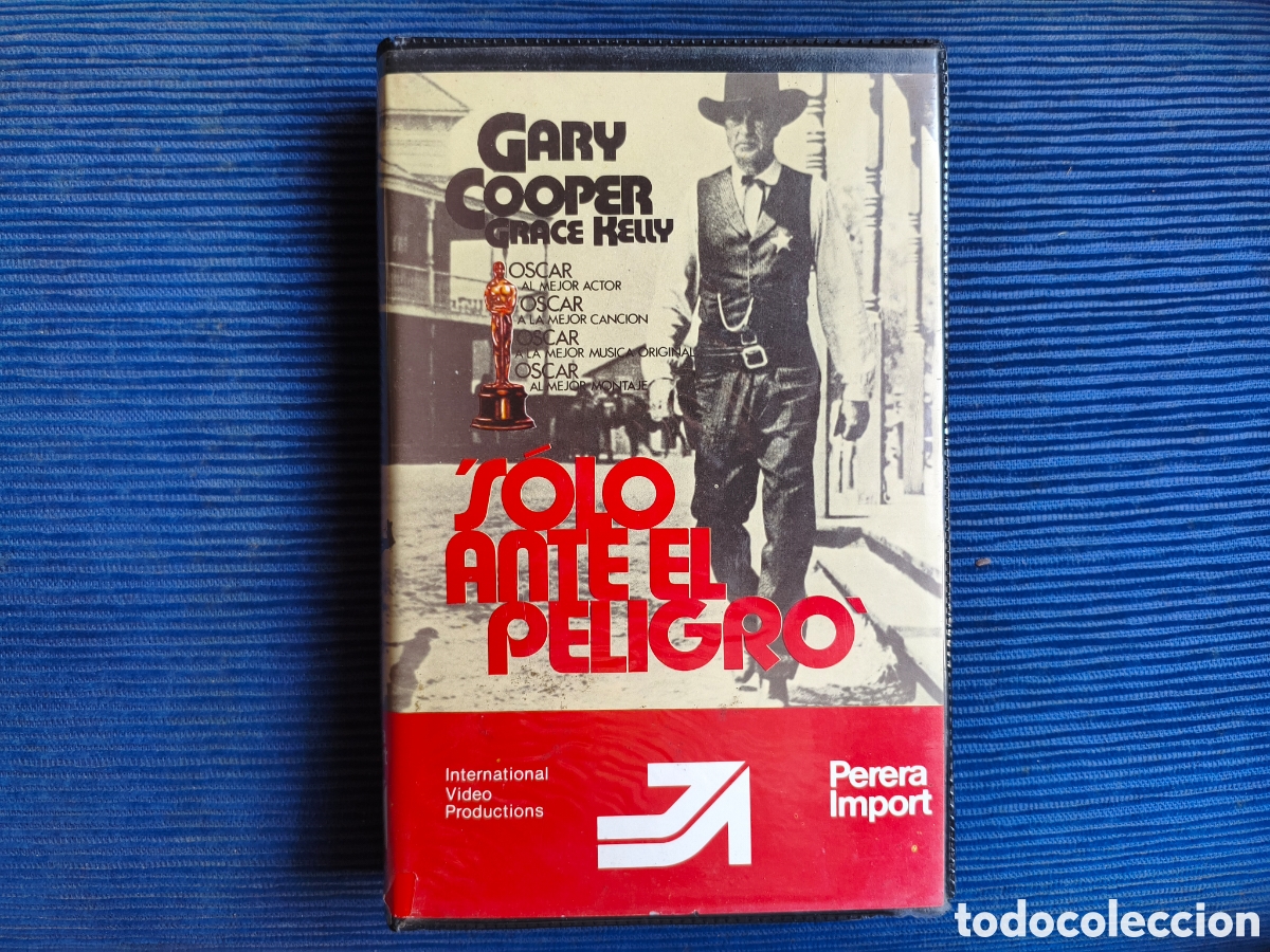 Cine: S&oacute;lo ante el peligro Es. Perera Import alquiler (Beta PAL)