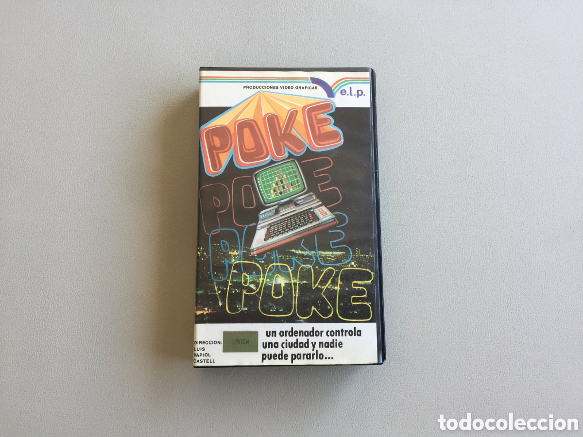 Cine: Beta Betamax POKE Pel&iacute;cula Espa&ntilde;ola 1985 Luis Papiol