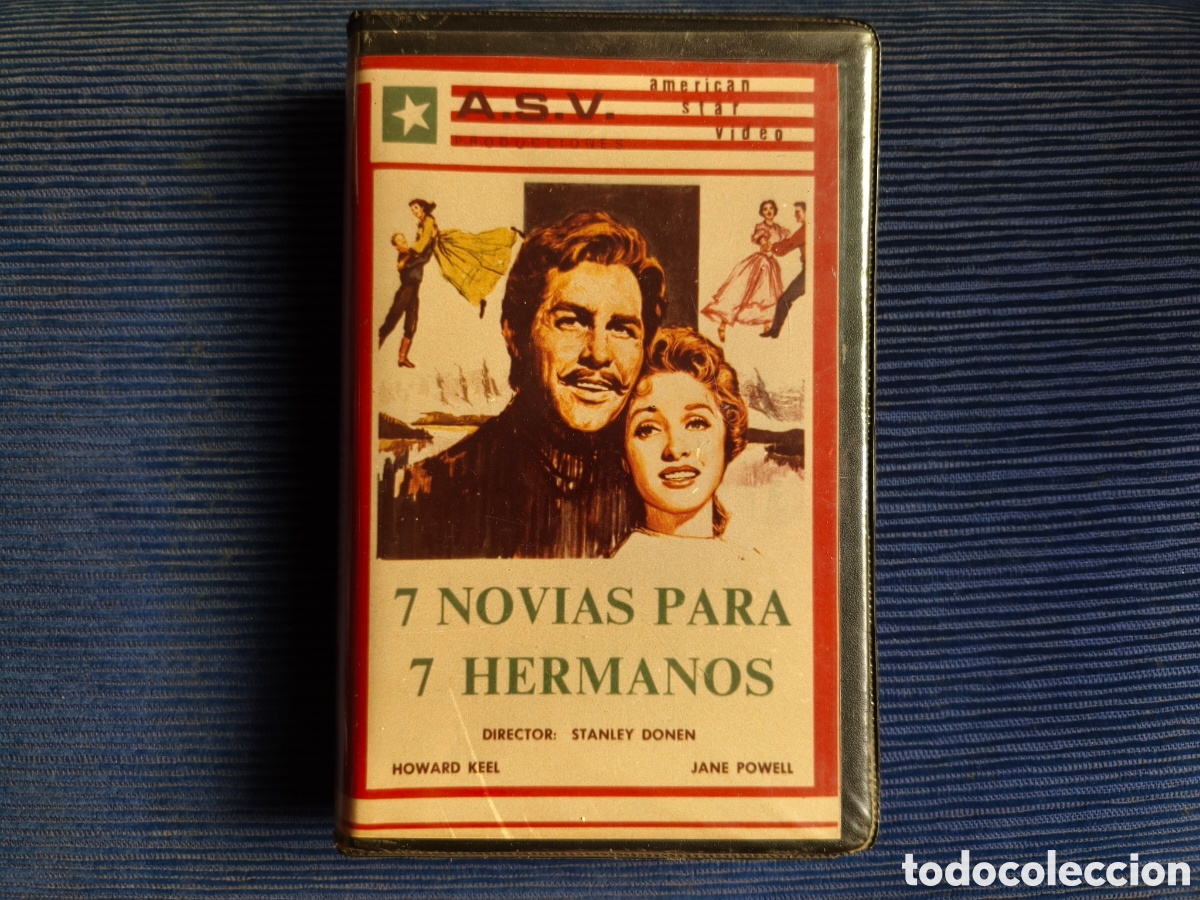 Cine: 7 novias para 7 hermanos - Howard Keel, Jane Powell (Beta PAL) Edici&oacute;n arcaica