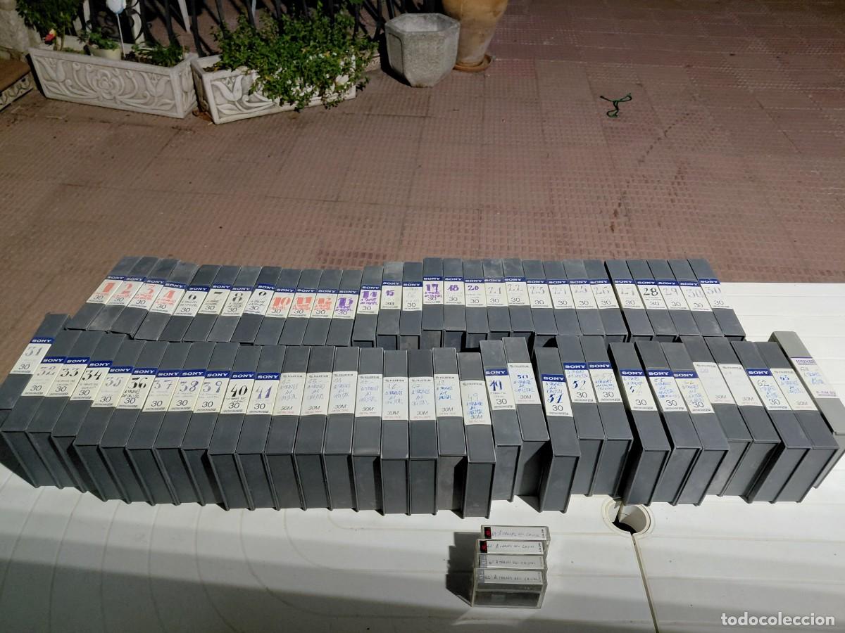 Cine: Gran Lote 64 Cintas Betacam SP y 4 MiniDisc A Trav&eacute;s Del Cristal Archivo Hist&oacute;rico Producci&oacute;n Televi