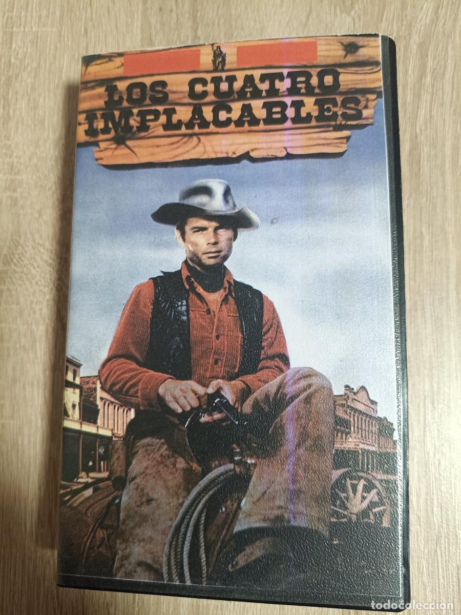 Cine: BETA - LOS CUATRO IMPLACABLES - Adam West, Claudio Undari, Primo Zeglio - Spaghetti Western