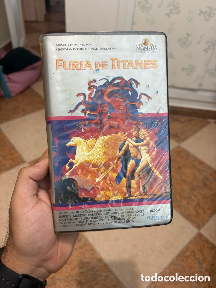 Cine: Pel&iacute;cula Beta &bull; Furia de Titanes &bull; 1981 &bull; Primera Edici&oacute;n