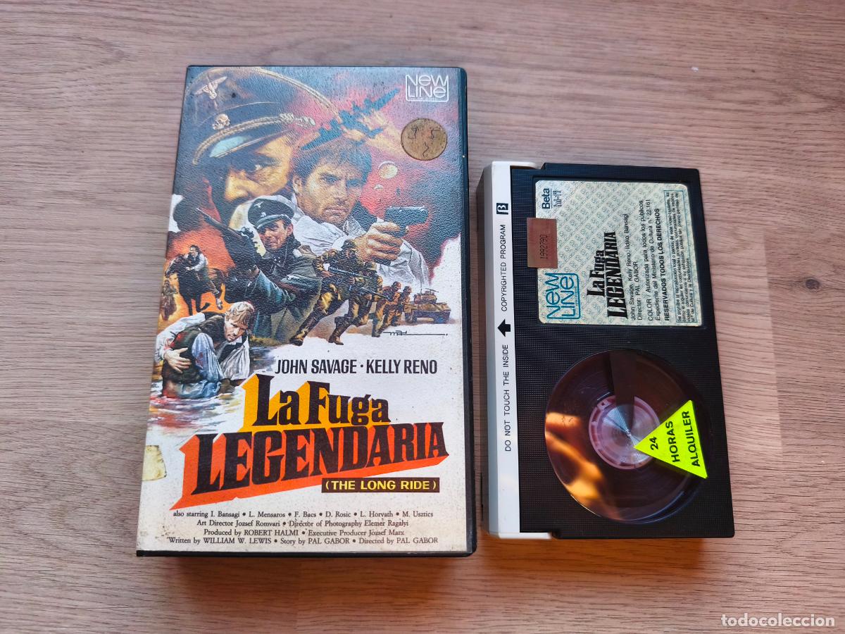 Cine: PELICULA BETA LA FUGA LEGENDARIA JOHN SAVAGE KELLY RENO A&Ntilde;O 198?