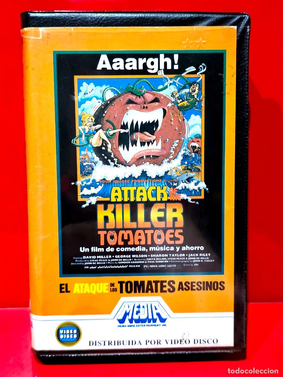 Cine: ATTACK OF THE KILLER TOMATOES (1978) - ATAQUE DE LOS TOMATES ASESINOS - MEDIA DISCO