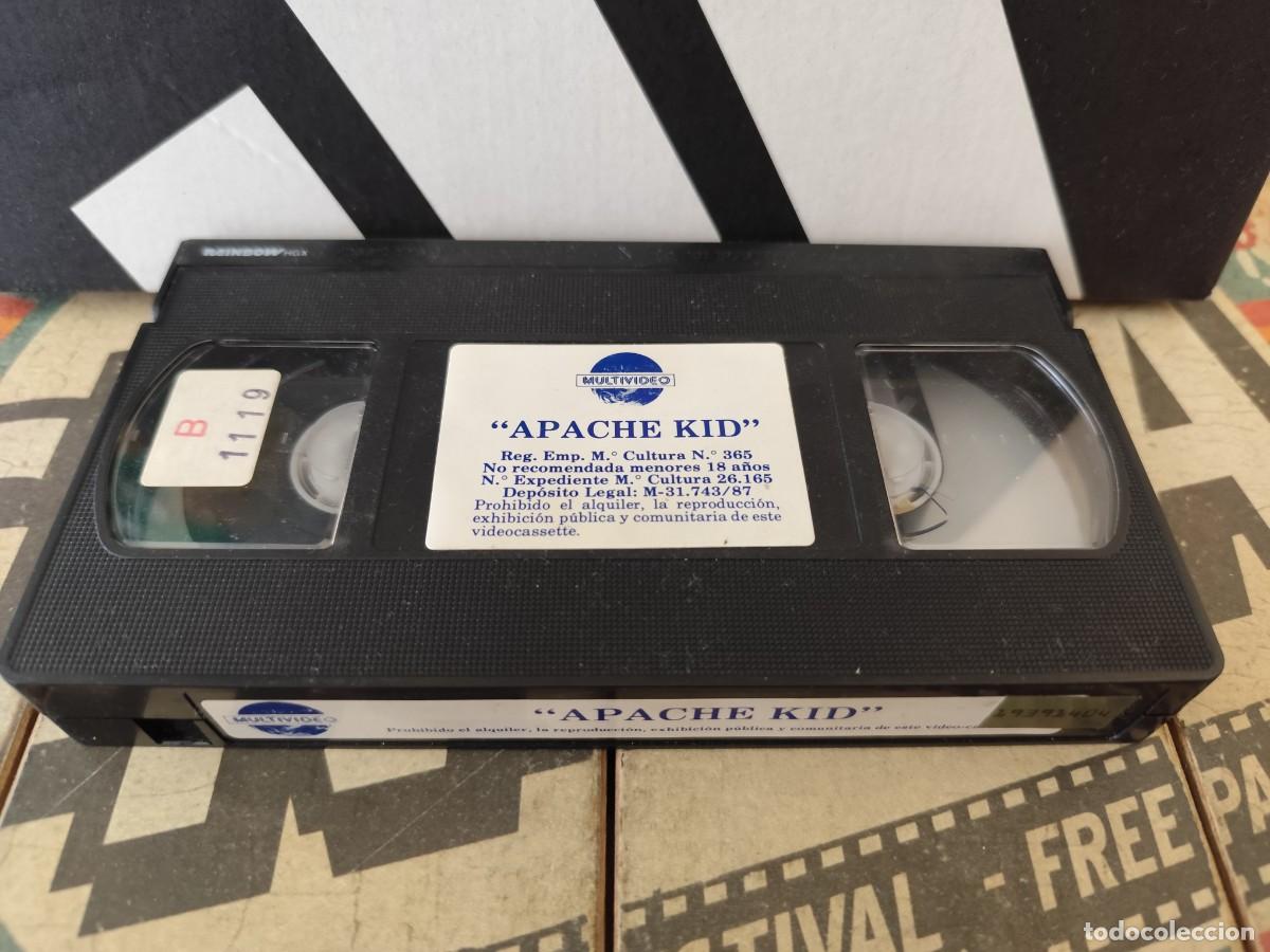 Cine: 75 Apache Kid / Solo cinta vhs