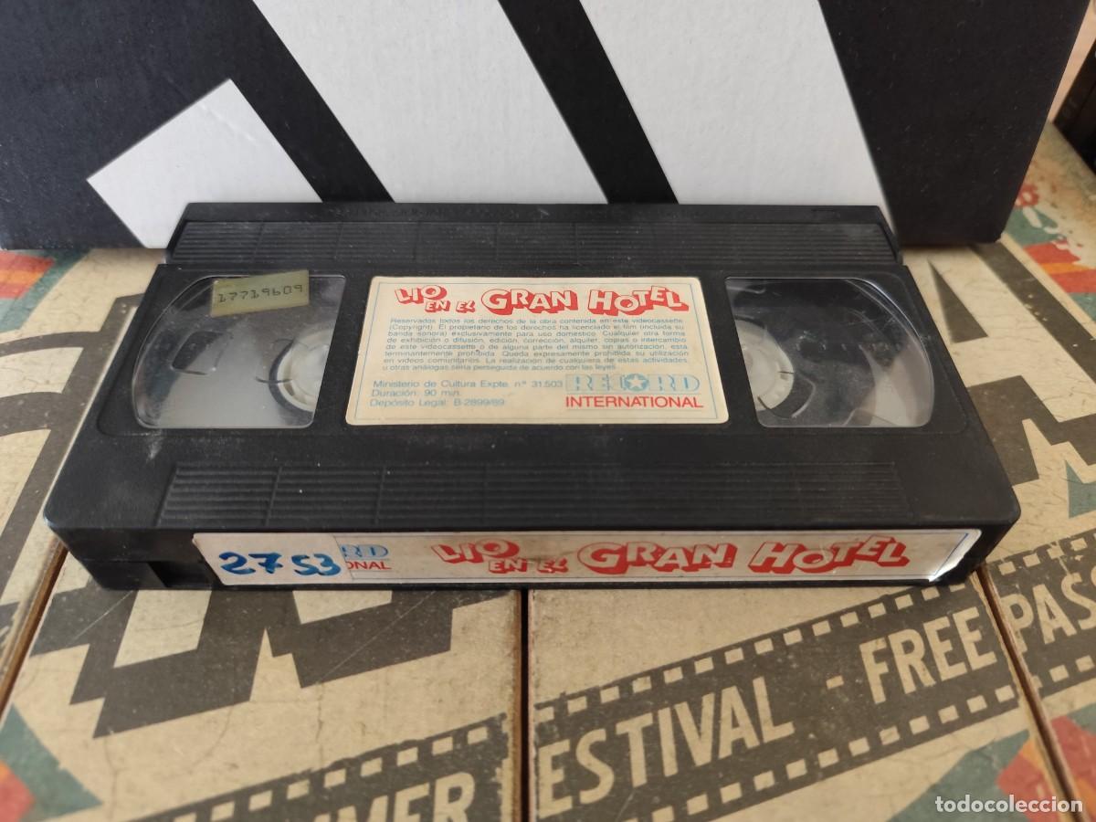 Cine: 78 Li&oacute; en el gran hotel / Solo cinta vhs