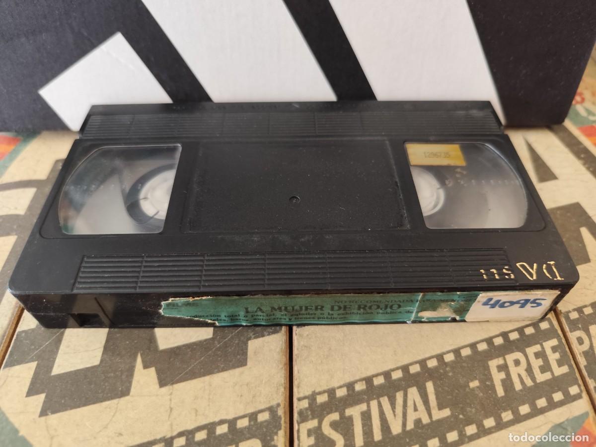 Cine: 89 La mujer de rojo / Solo cinta vhs