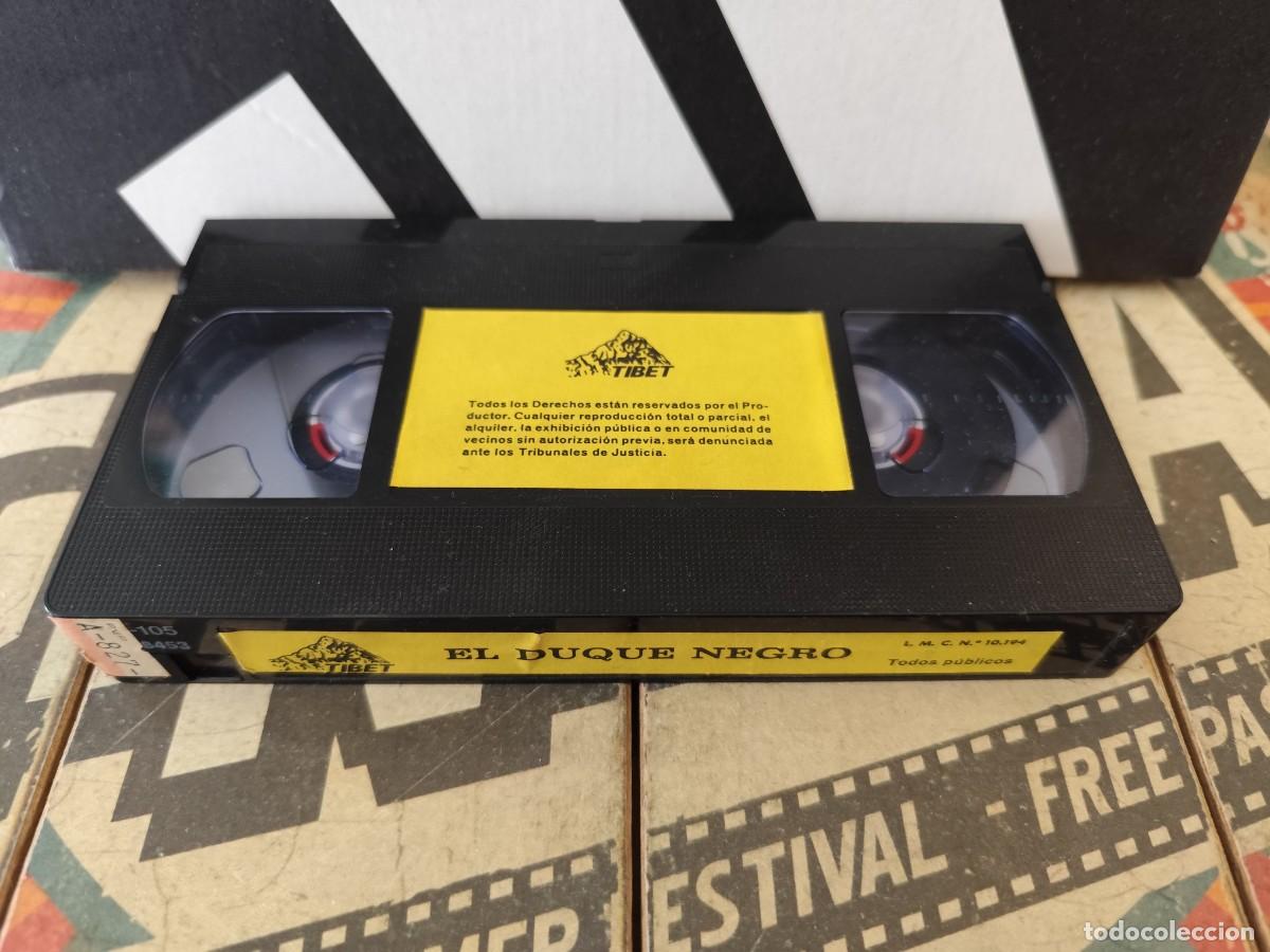 Cine: 109 El Duque Negro / Solo cinta vhs