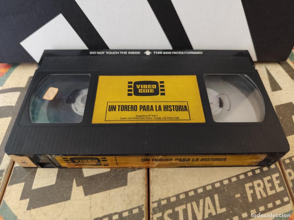 Cine: 126 Un torero para la historia / Solo cinta vhs