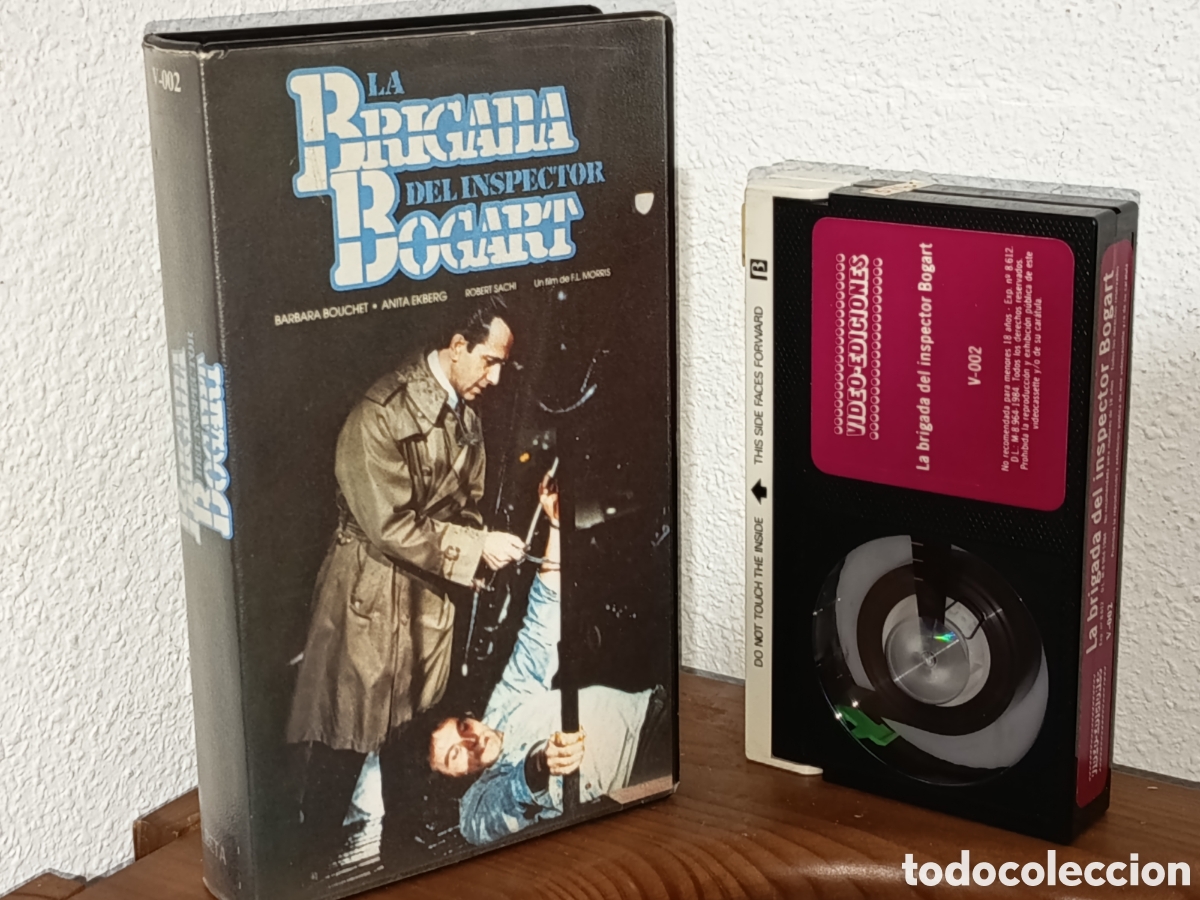 Cine: La brigada del inspector bogart. Pel&iacute;cula Betamax