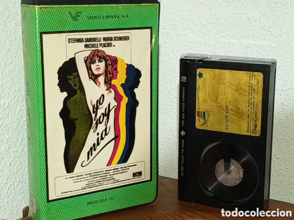 Cine: Yo soy m&iacute;a. Stefan&iacute;a sandrelli. Pel&iacute;cula Betamax