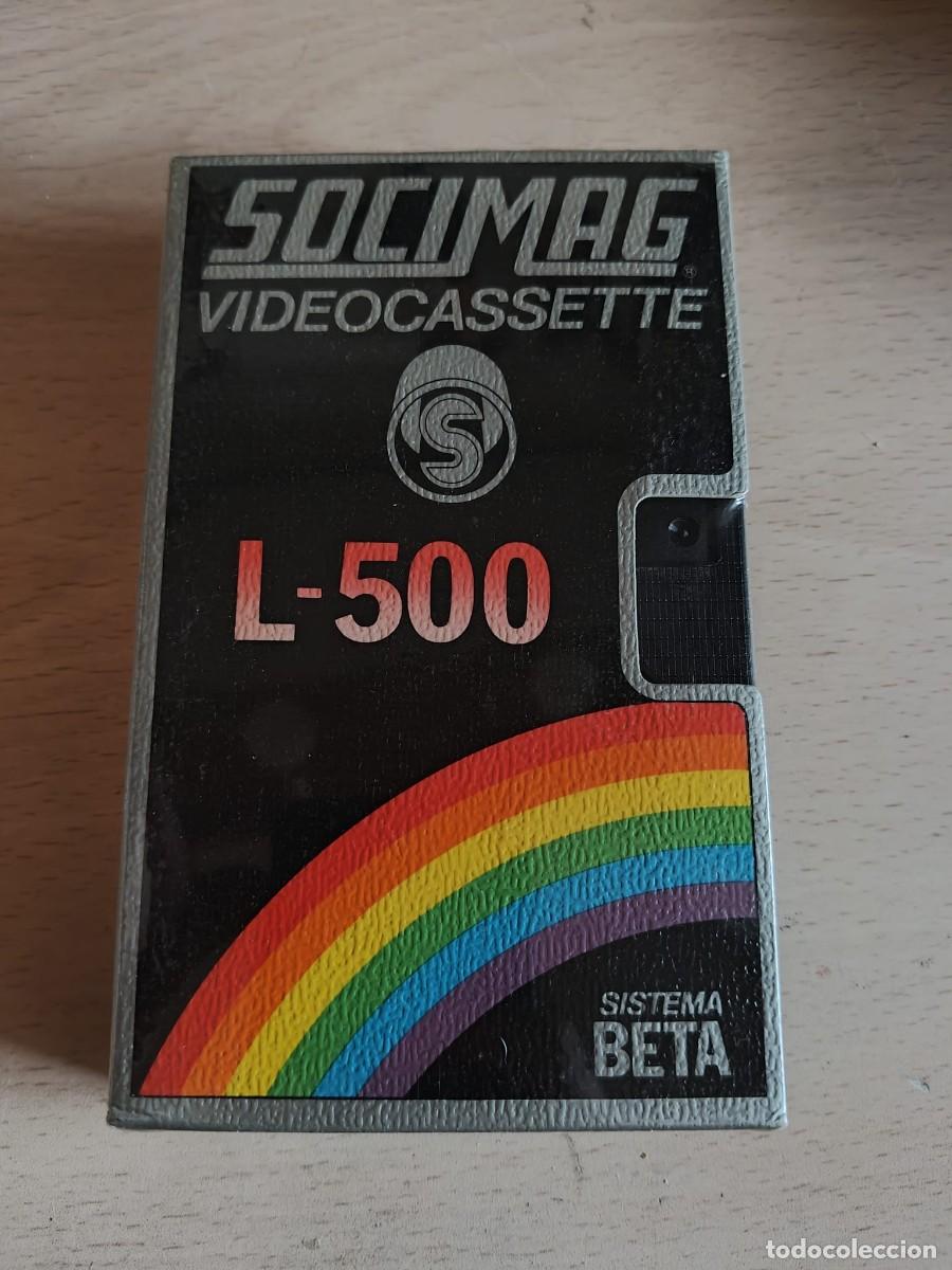 Cine: Cinta de Video BETA Socimag L-500 - Sistema Beta - Nueva Precintada (Made in Spain)