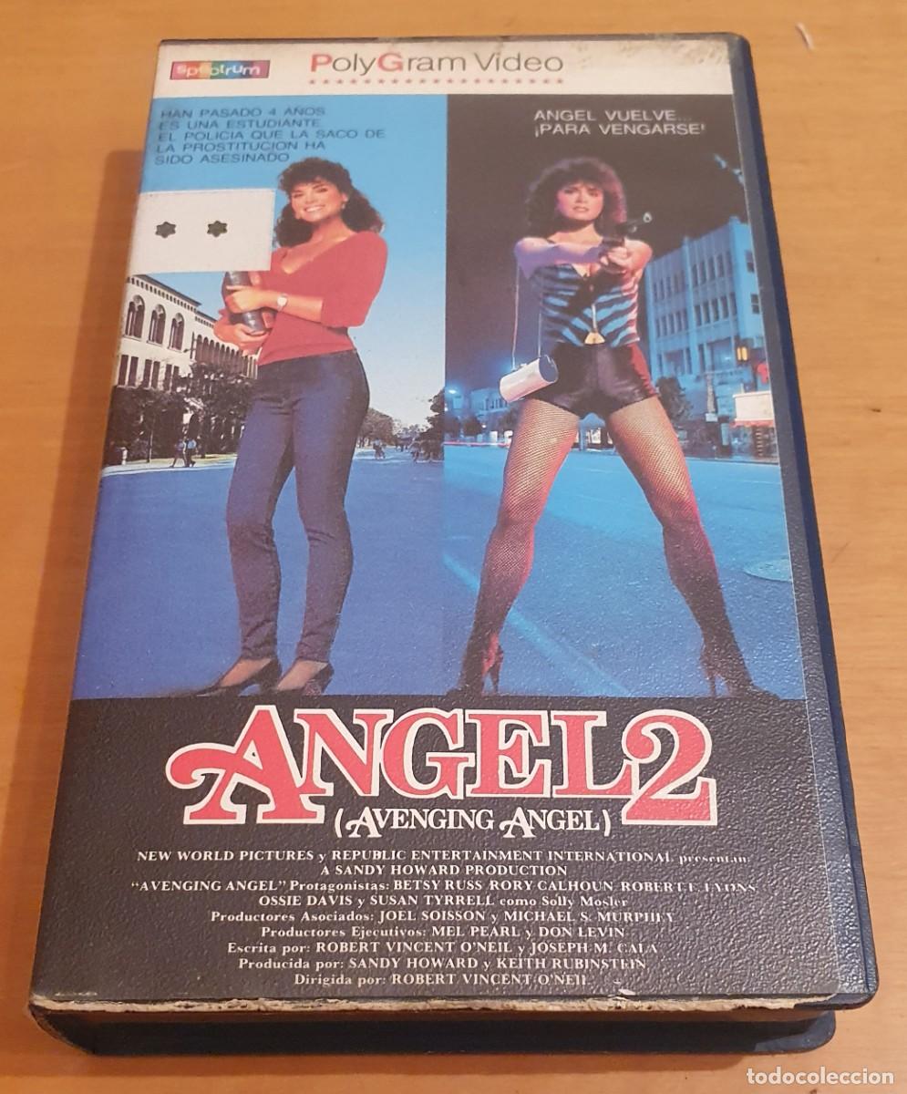 Cine: Pel&iacute;cula Beta Angel 2 (Avenging Angel). Editada por Polygram Video en 1986, VIdeoclub alquiler.