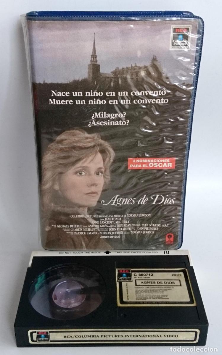 Cine: AGNES DE DIOS DE JANE FONDA EN BETA CAJA GRANDE DE C&C RCA COLUMBIA
