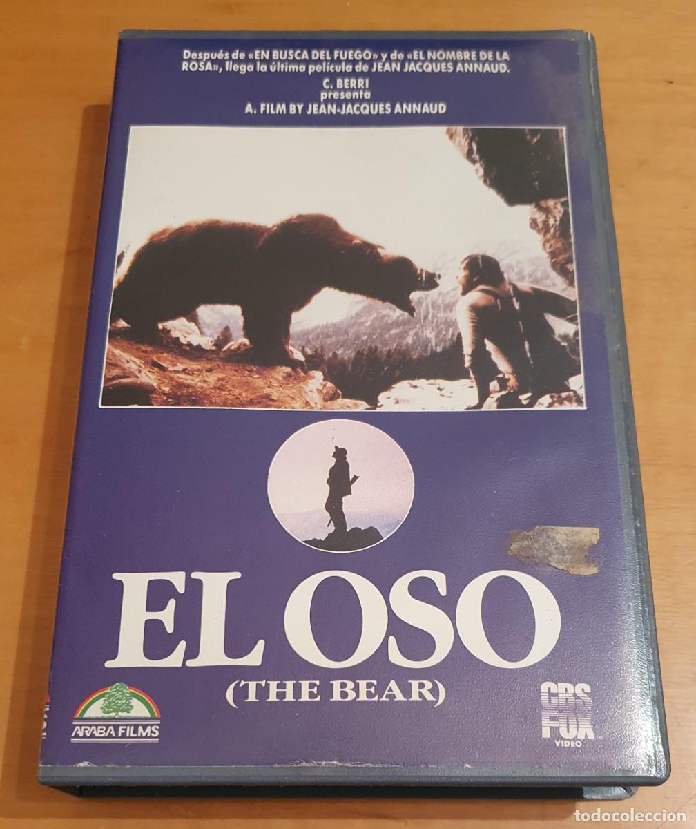 Cine: Pel&iacute;cula Beta El Oso (The Bear, 1988). Jean-Jacques Annaud. Cbs Fox Video / Araba Films 1989.