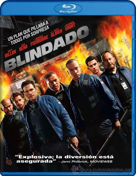 Cine: PELICULA BLU RAY - BLINDADO - Foto 1