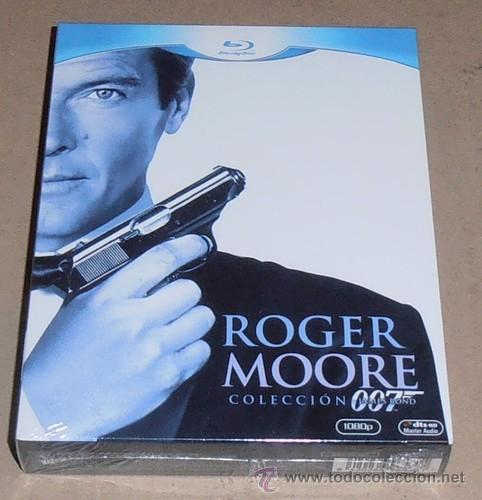 Bluray James Bond Pack Roger Moore 7 Peli Sold Through Direct Sale