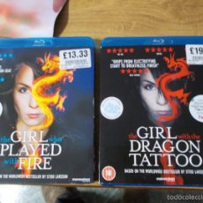 Cine: THE GIRL PLAYED WITH FIRE. THE GIRL WITH THE DRAGON TATTOO 2 PELICULAS