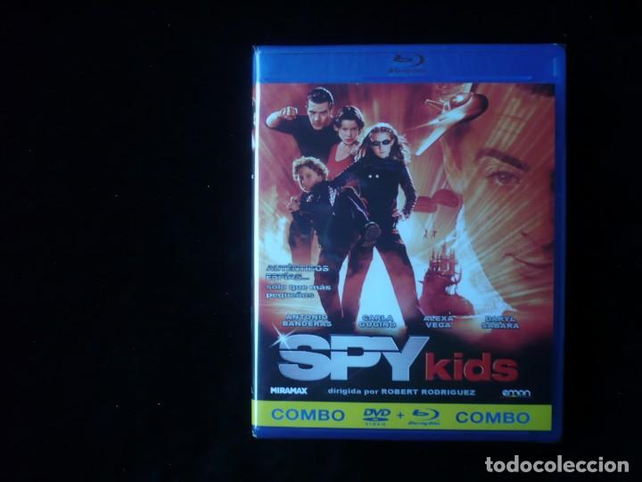 Cine: Spy kids (combo bluray + dvd nuevo precintado )