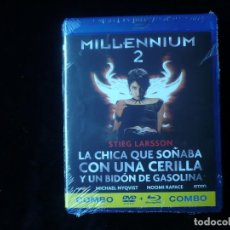 Cine: MILLENNIUM 2 (COMBO BLURAY + DVD NUEVO PRECINTADO). Lote 366145736
