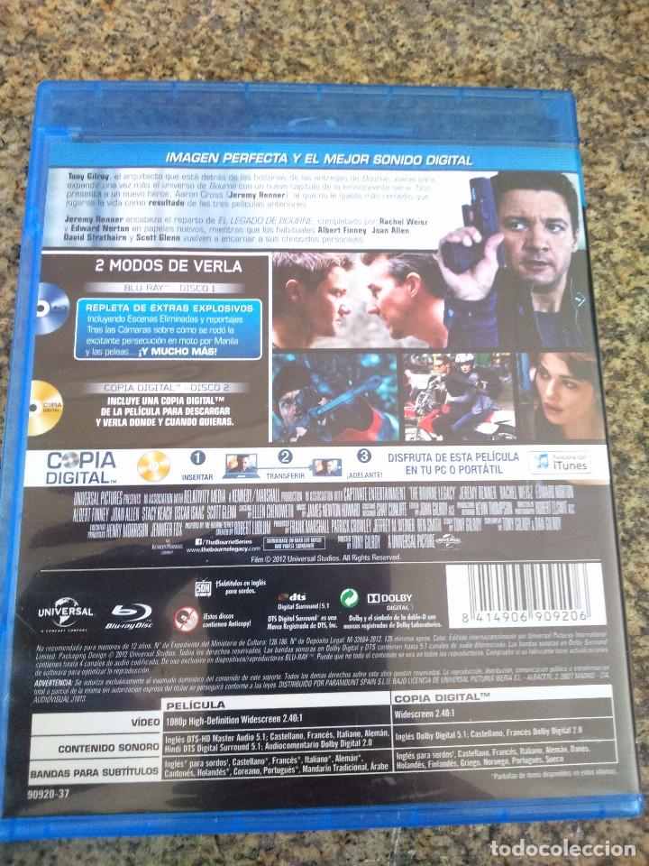 Cine: EL LEGADO DE BOURNE -- BLU-RAY + COPIA DIGITAL -- - Foto 3