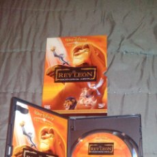 Cine: EL REY LEON DISNEY BLURAY DISC MAS DVD ORIGINALES. Lote 104457774
