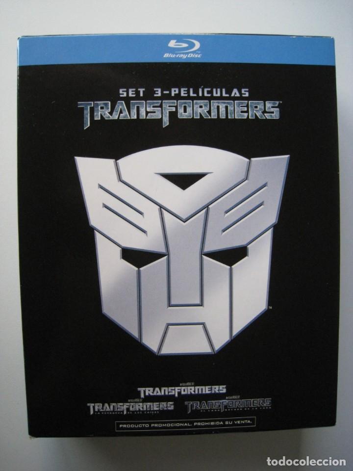 Cine: BLU-RAY - TRANSFORMERS - SET 3-PELICULAS. - Foto 1