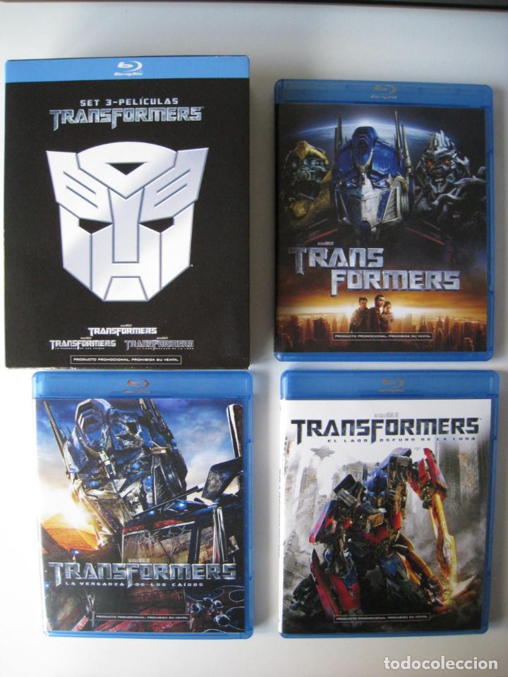 Cine: BLU-RAY - TRANSFORMERS - SET 3-PELICULAS. - Foto 4