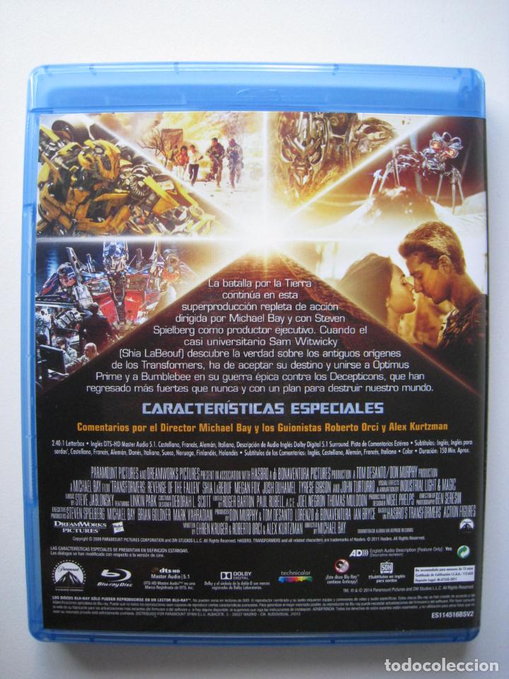 Cine: BLU-RAY - TRANSFORMERS - SET 3-PELICULAS. - Foto 8